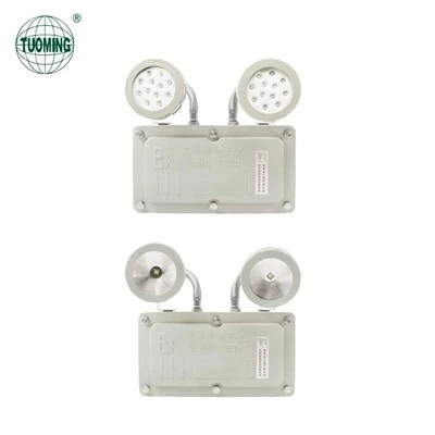 Ex- ntsuas Twin-head Emergency Light